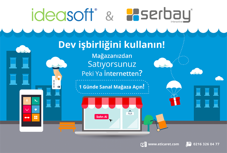 Serbay Interactive, E-Ticaret sektöründe IdeaSoft Düzce yetkili bayisidir.