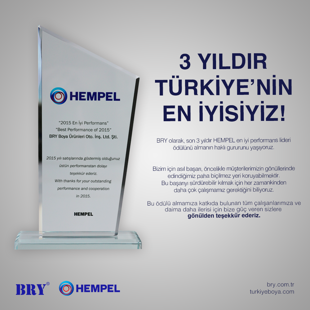 3. Bry Boya Ödül Lansmanı