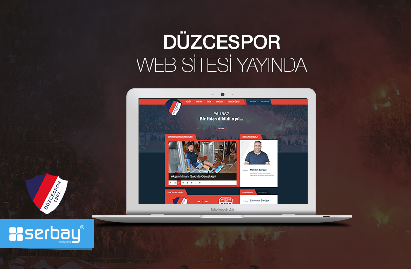 Düzcespor web sitesi yayında.