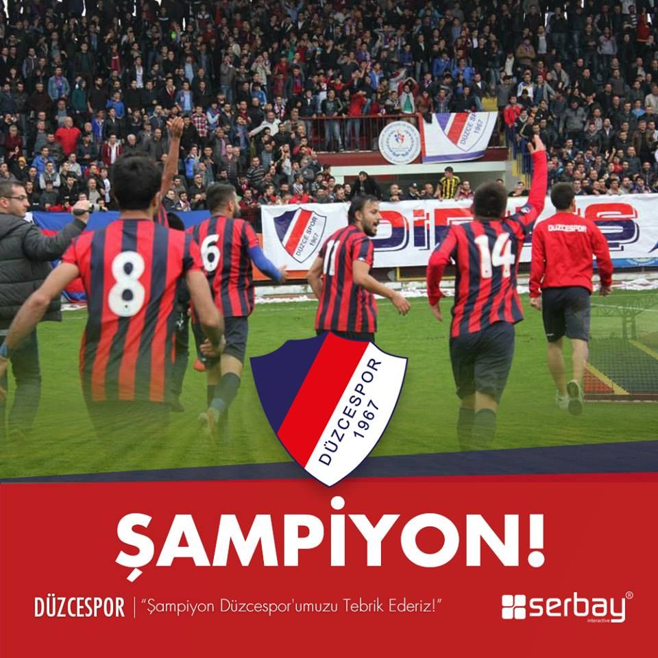 Şampiyon Düzcespor'umuzu Tebrik Ederiz!
#Şampiyon #Düzcespor