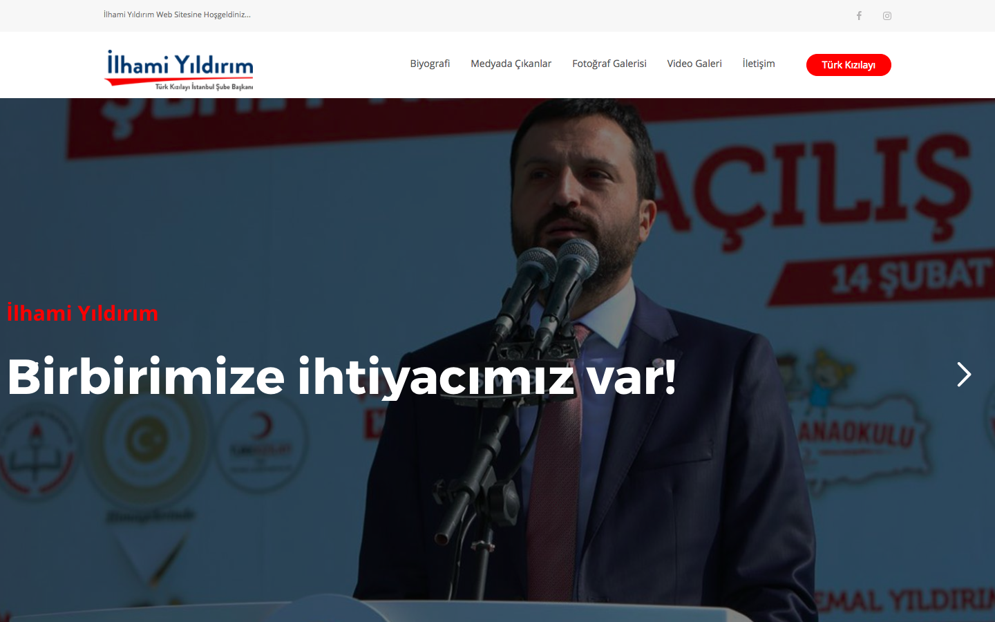 İlhami Yıldırım'ın Kişisel Web Sitesi Yayında