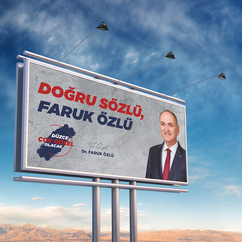 Düzce Belediye Başkan Adayı Faruk Özlü Seçim Çalışmaları