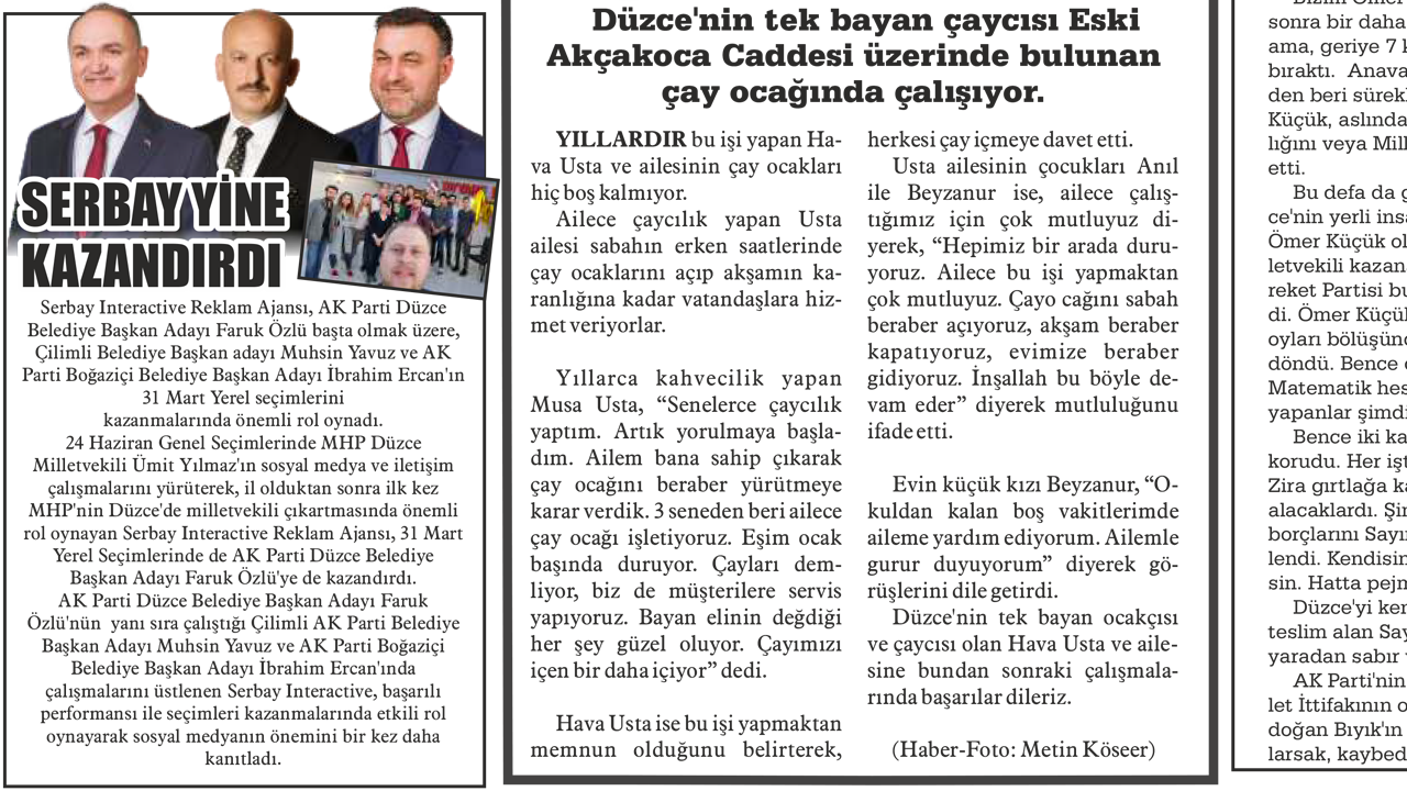 Düzce Postası Gazetesi