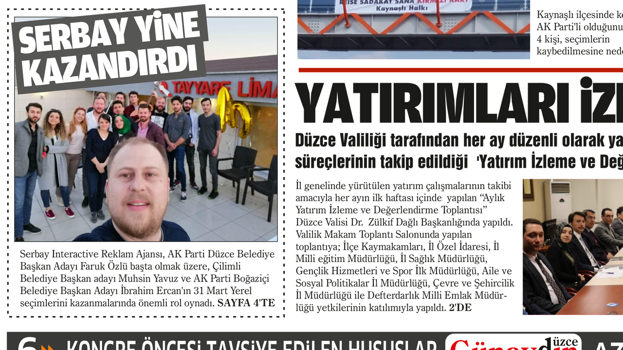 Günaydın Düzce Gazetesi