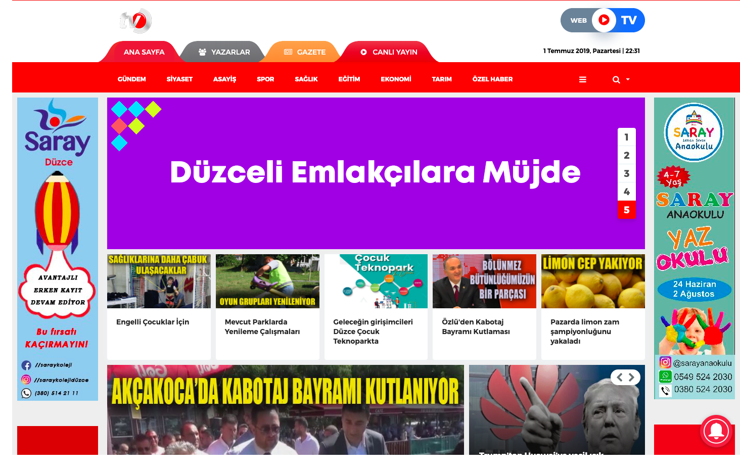 Düzce TV Yenilendi