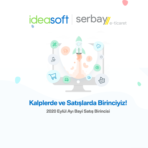 IdeaSoft 2020 Eylül Ayı Bayi Satış Birincisiyiz!