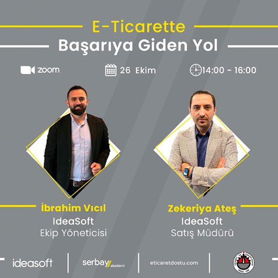 “E- Ticarette Başarıya Giden Yol” Online Eğitimi