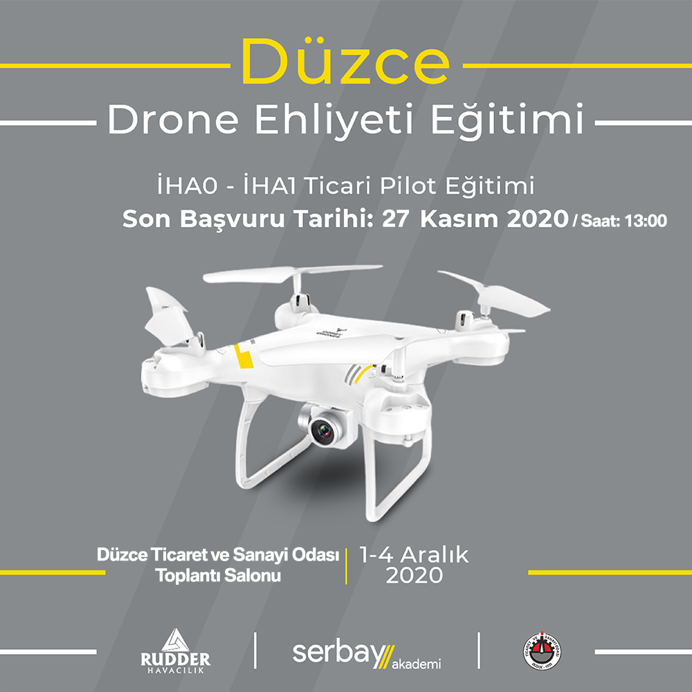 Düzce Drone Ehliyeti Eğitimi