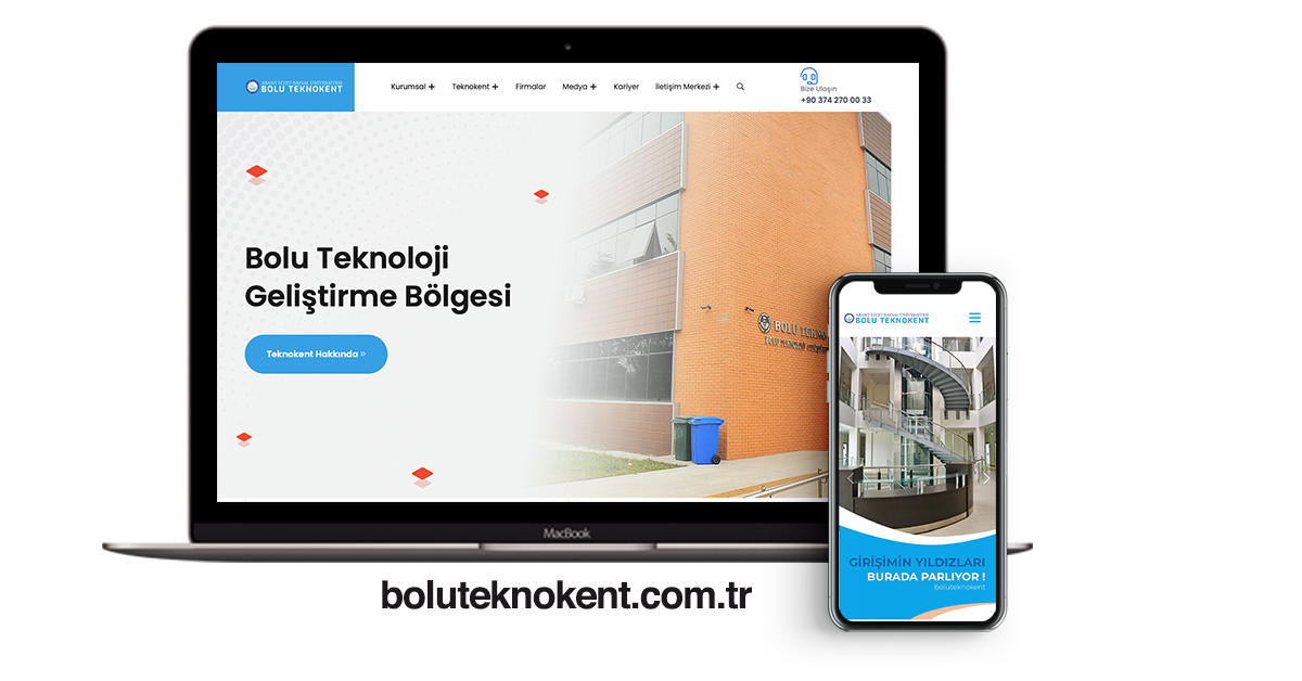 Bolu Teknokent Web Sitesi Yenilendi